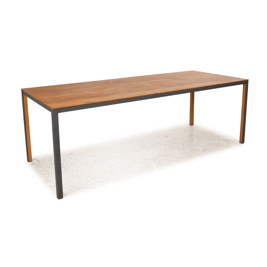 Asco Ferro wooden dining table brown oak