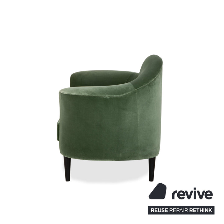 ATBO Grand Piano Stoff Zweisitzer Grün Sofa Couch Samt