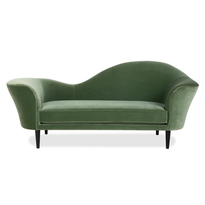 ATBO Grand Piano Stoff Zweisitzer Grün Sofa Couch Samt