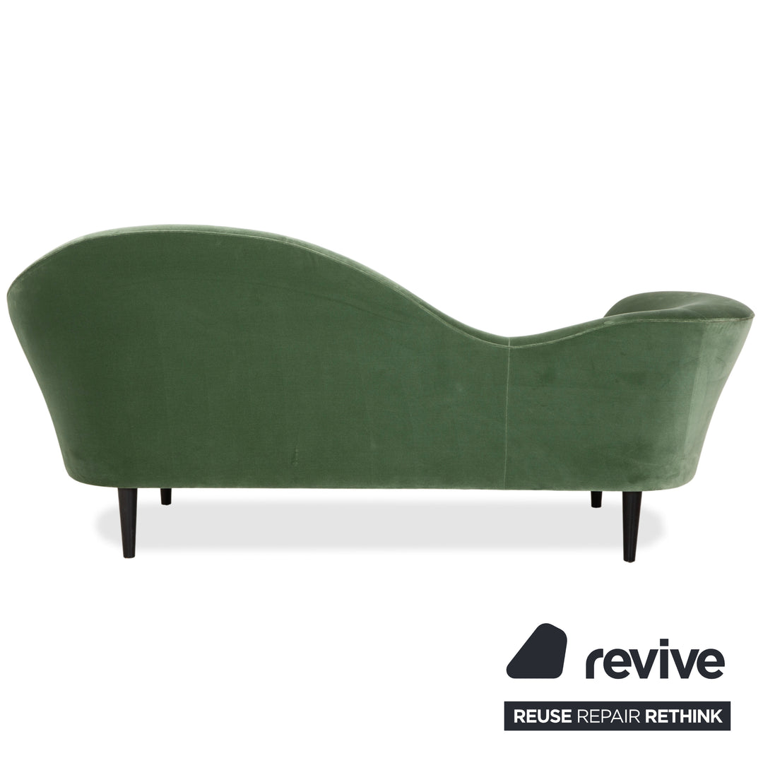 ATBO Grand Piano Stoff Zweisitzer Grün Sofa Couch Samt