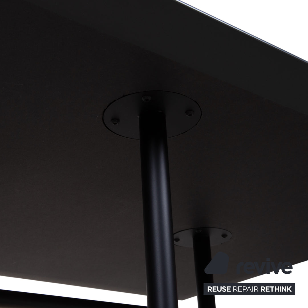 Table à manger Audo Snaregade en bois noir 200 x 90 cm