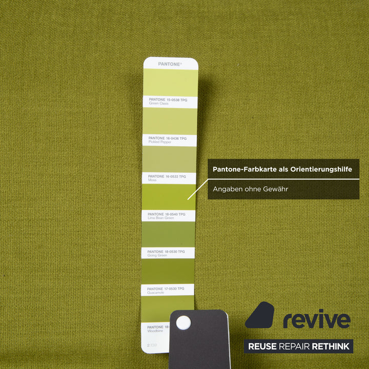 Refurbishment order Oliver Durek - Ligne Roset Calin fabric green 6-piece set