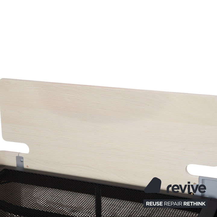 Auping Auronde Holz Weiß Beige Doppelbett manuelle Funktion