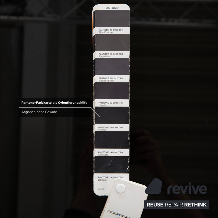 Bacher Glas Esstisch Silber Chrom