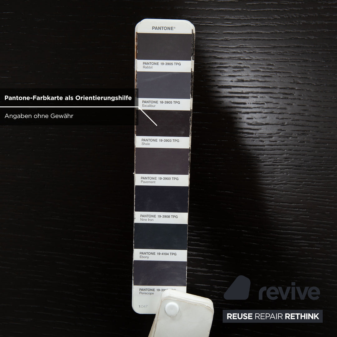 Table basse Bacher Kyoto en bois noir avec tiroir