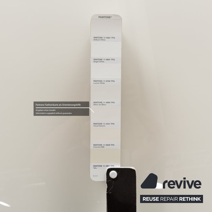 Bacher TODO Holz Glas Esstisch Weiß