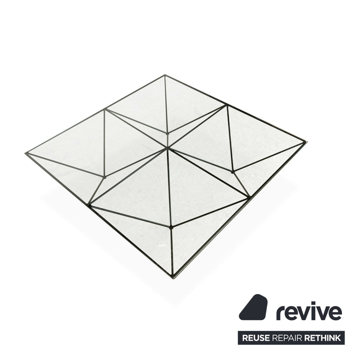 Table basse en verre Alanda de B&amp;B Italia, noire