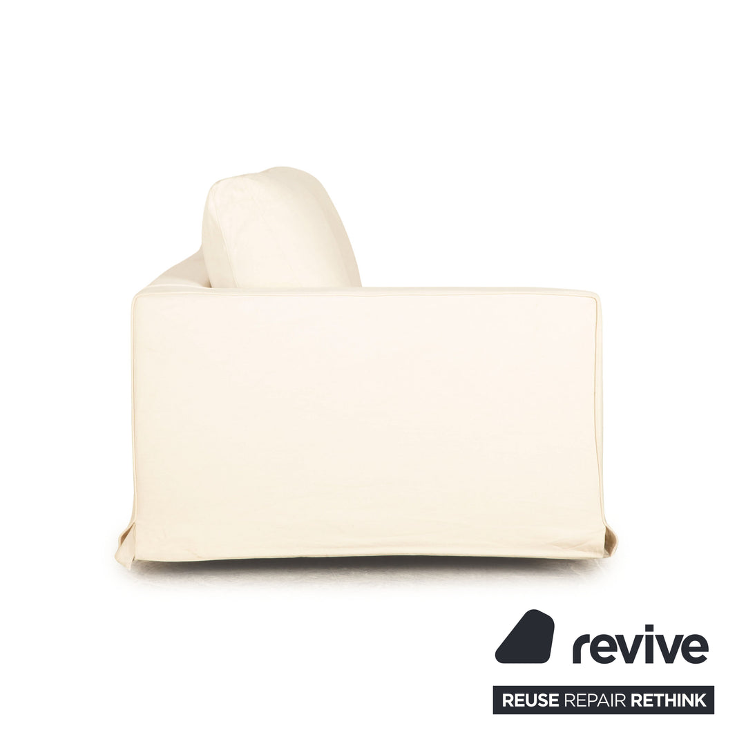 B&B Italia Baisity Stoff Zweisitzer Creme Sofa Couch