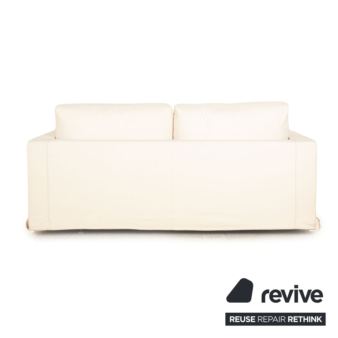 B&B Italia Baisity Stoff Zweisitzer Creme Sofa Couch