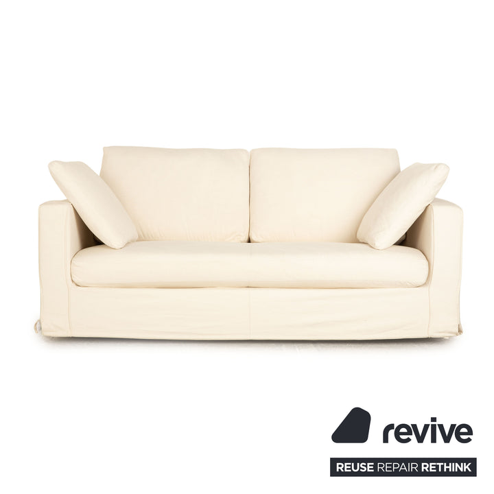 B&B Italia Baisity Stoff Zweisitzer Creme Sofa Couch