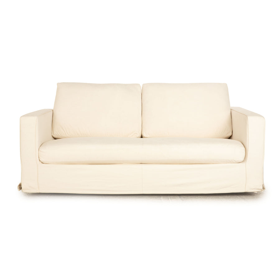 B&B Italia Baisity Stoff Zweisitzer Creme Sofa Couch