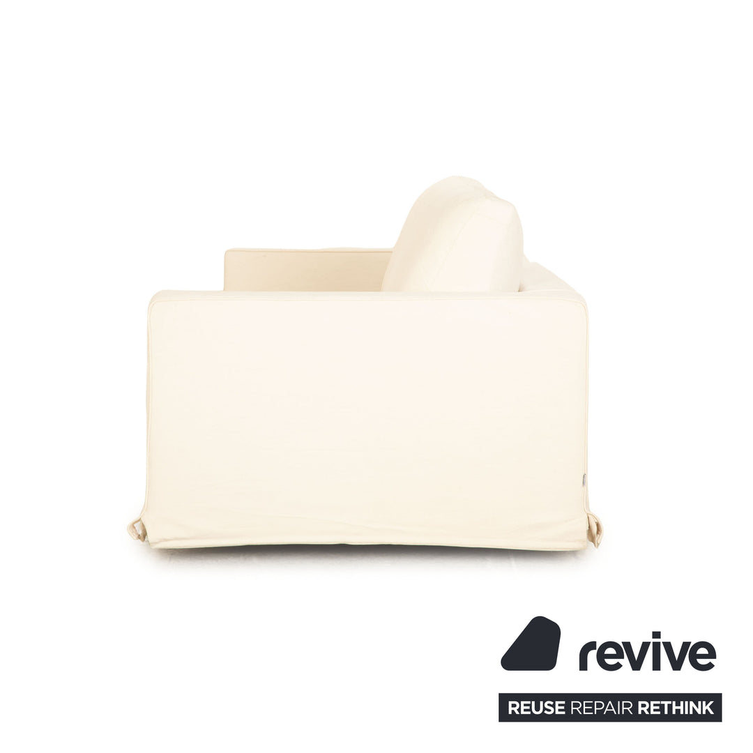B&B Italia Baisity Stoff Zweisitzer Creme Sofa Couch