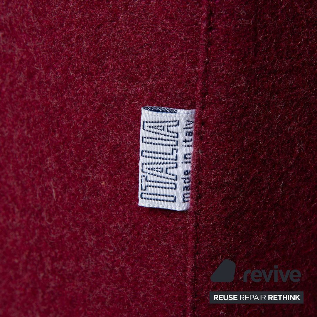 B&amp;B Italia Charles Fabric Bed Red 160x200