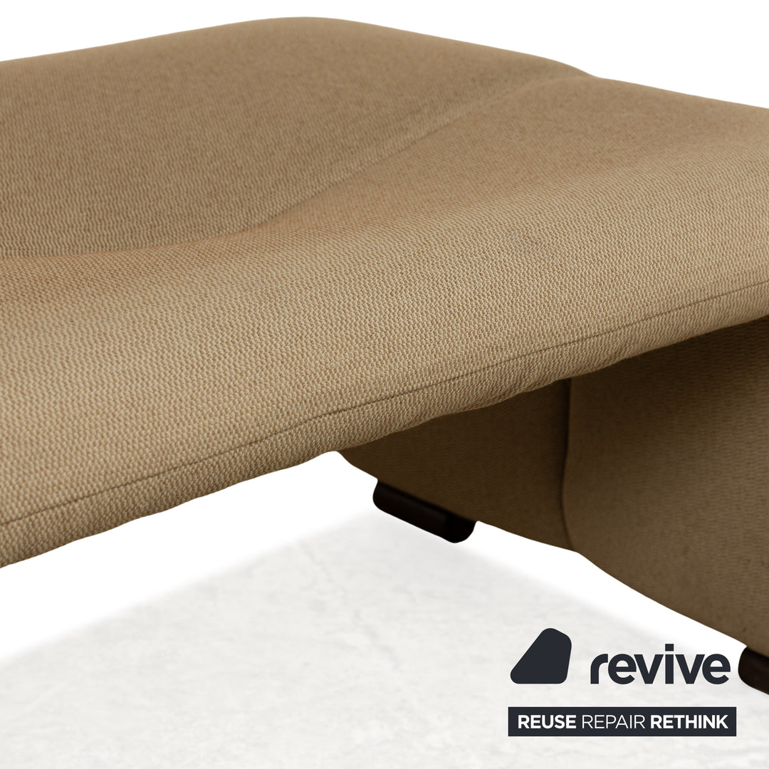 B&B Italia Coronado Stoff Hocker Beige