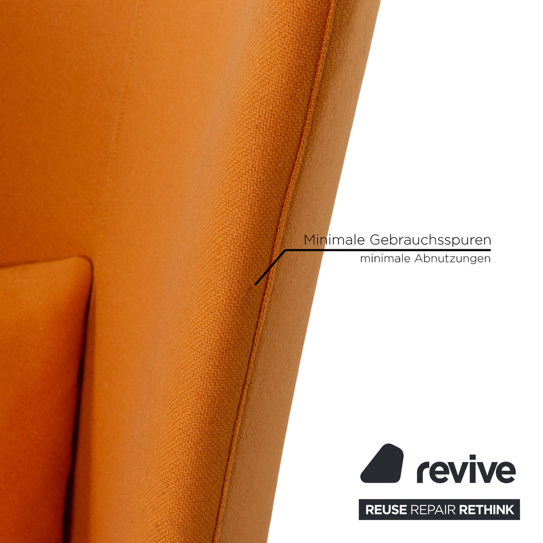 Fauteuil en tissu B&amp;B Italia FAT orange
