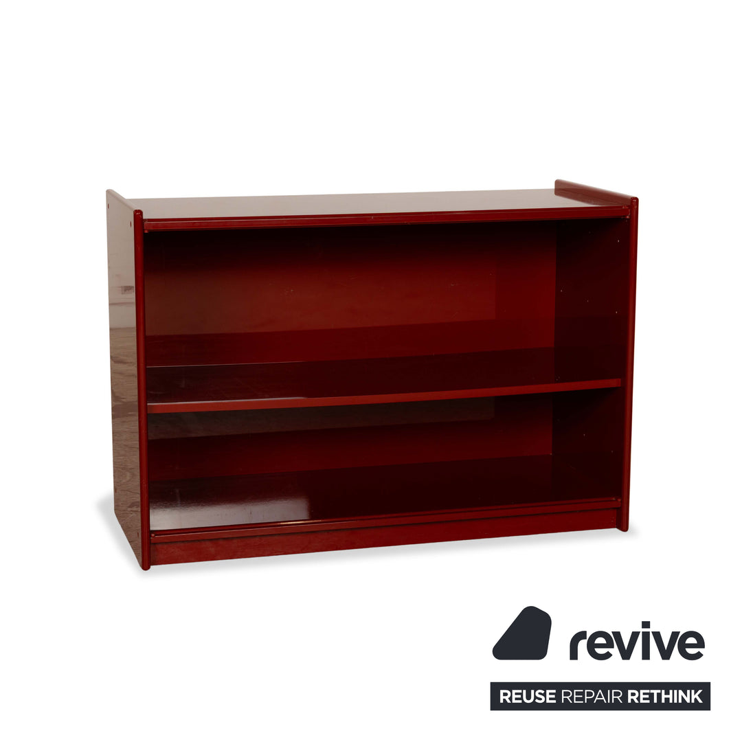 B&amp;B Italia Olinto Wooden Sideboard Red