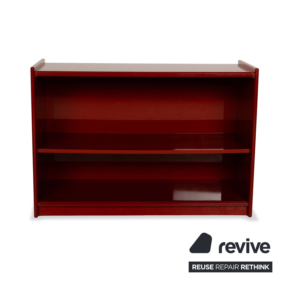B&amp;B Italia Olinto Wooden Sideboard Red