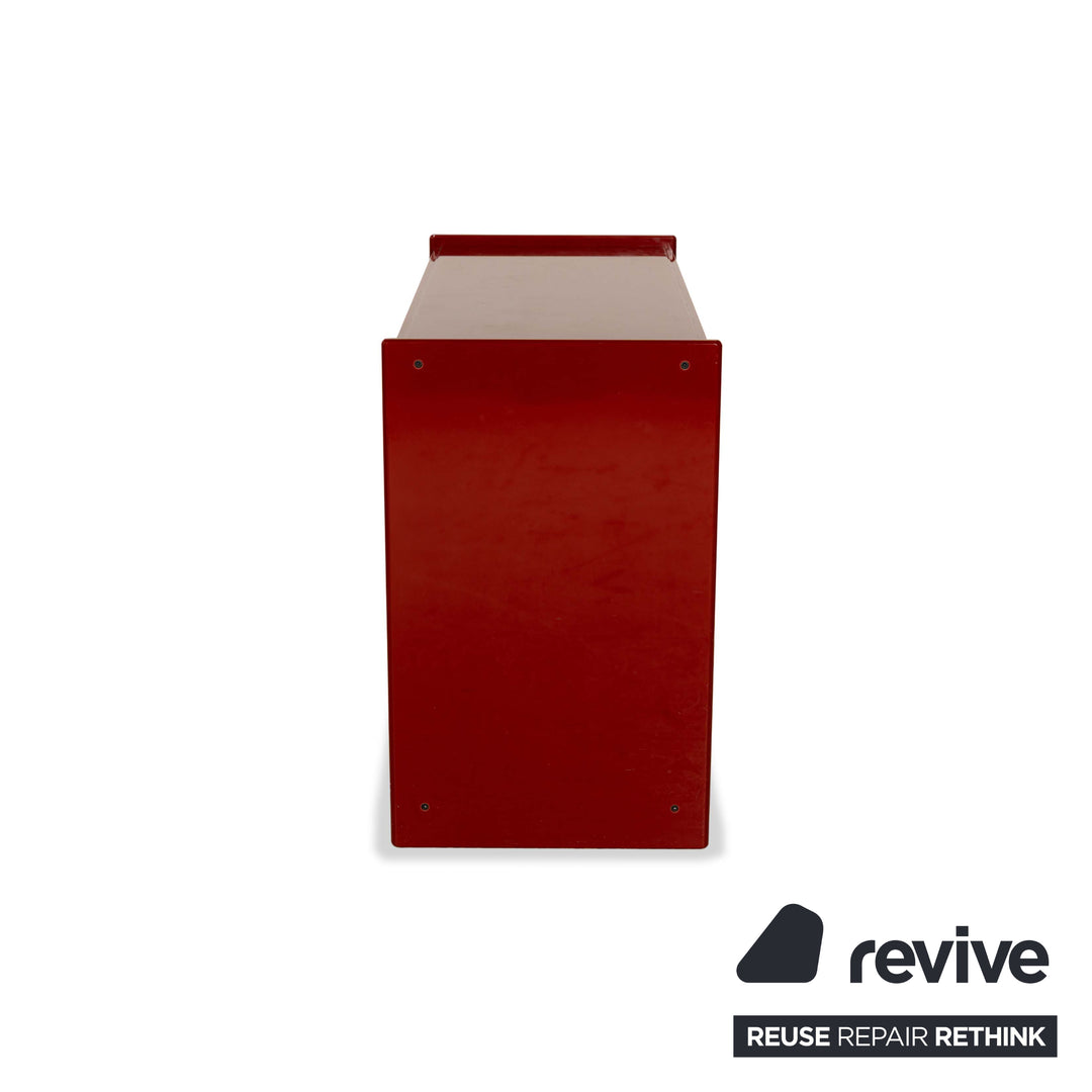 B&amp;B Italia Olinto Wooden Sideboard Red
