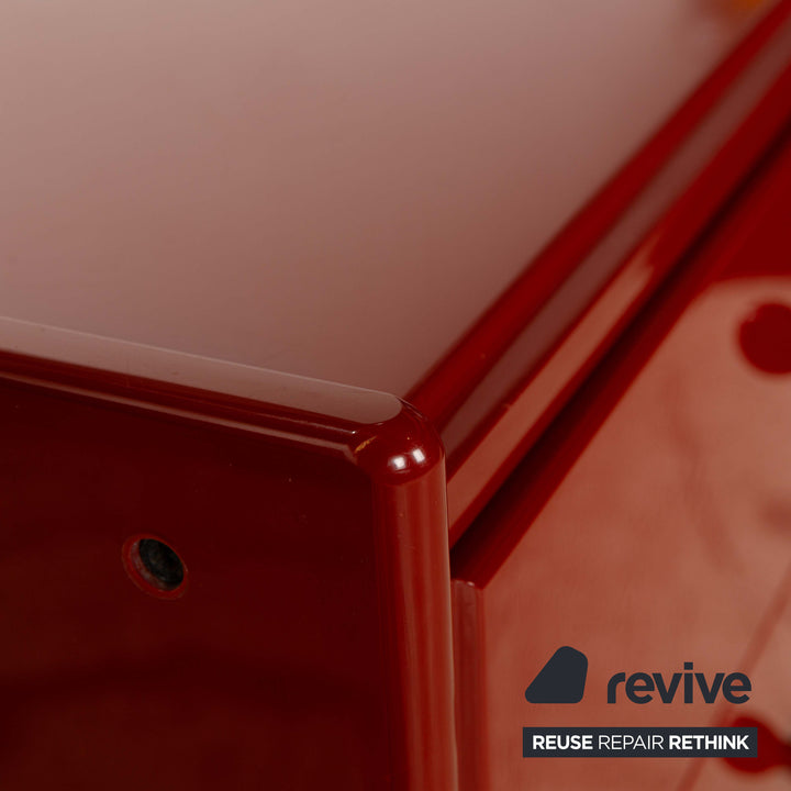 B&B Italia Olinto Holz Sideboard Rot