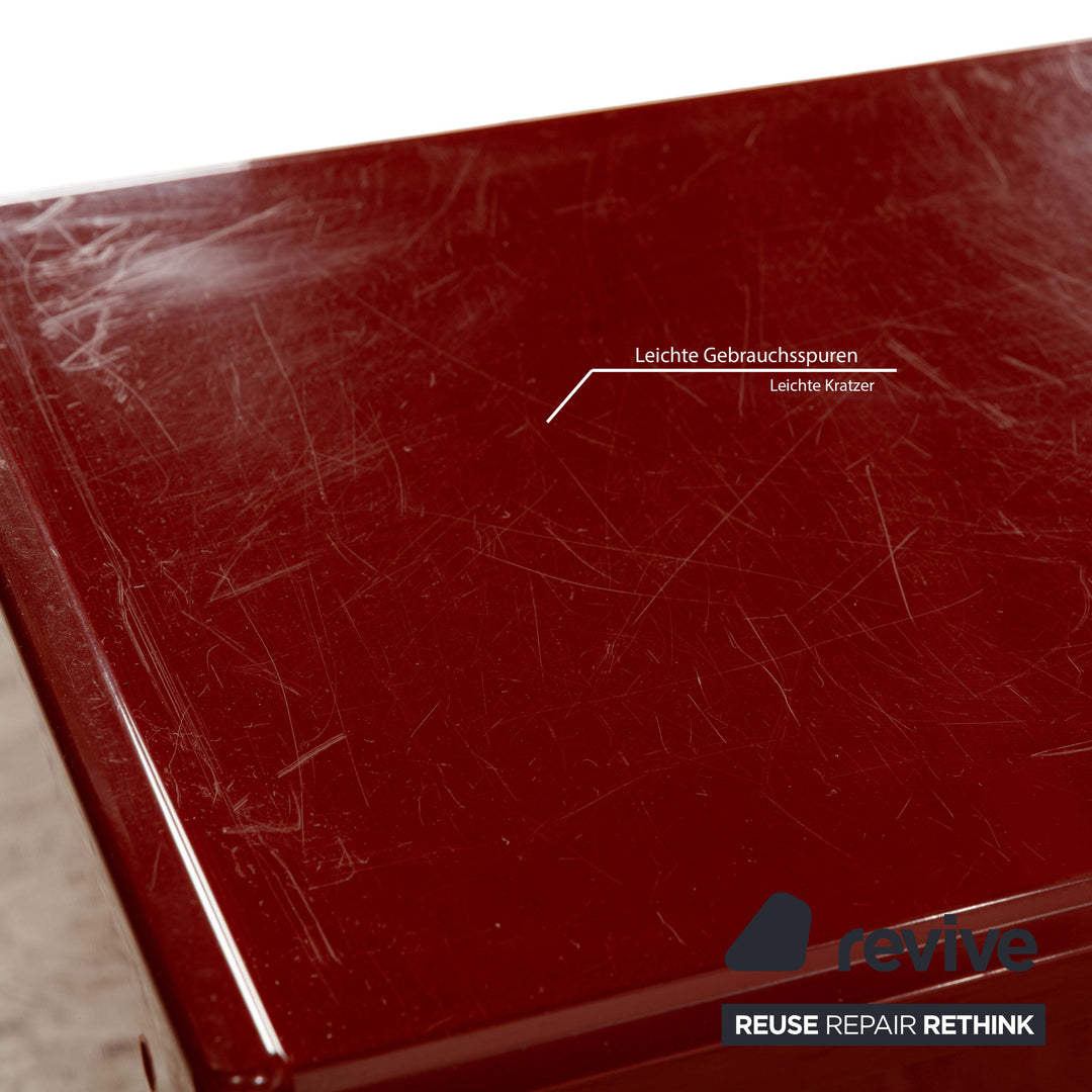 B&B Italia Olinto Holz Sideboard Rot