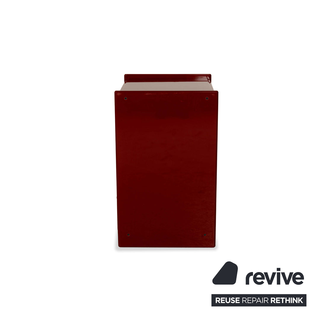 B&amp;B Italia Olinto Wooden Sideboard Red