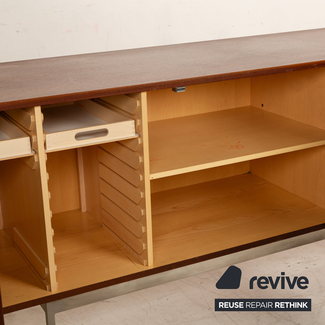 Buffet en bois marron Behr B40 Dieter Waeckerlin, style milieu de siècle