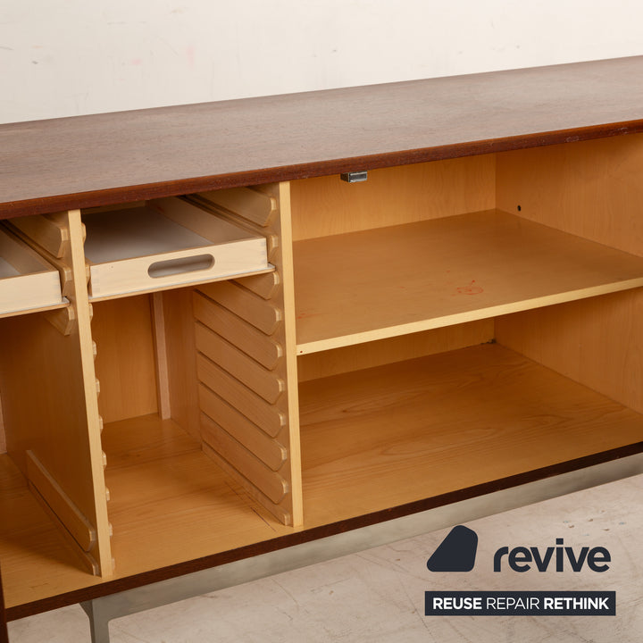 Buffet en bois marron Behr B40 Dieter Waeckerlin, style milieu de siècle