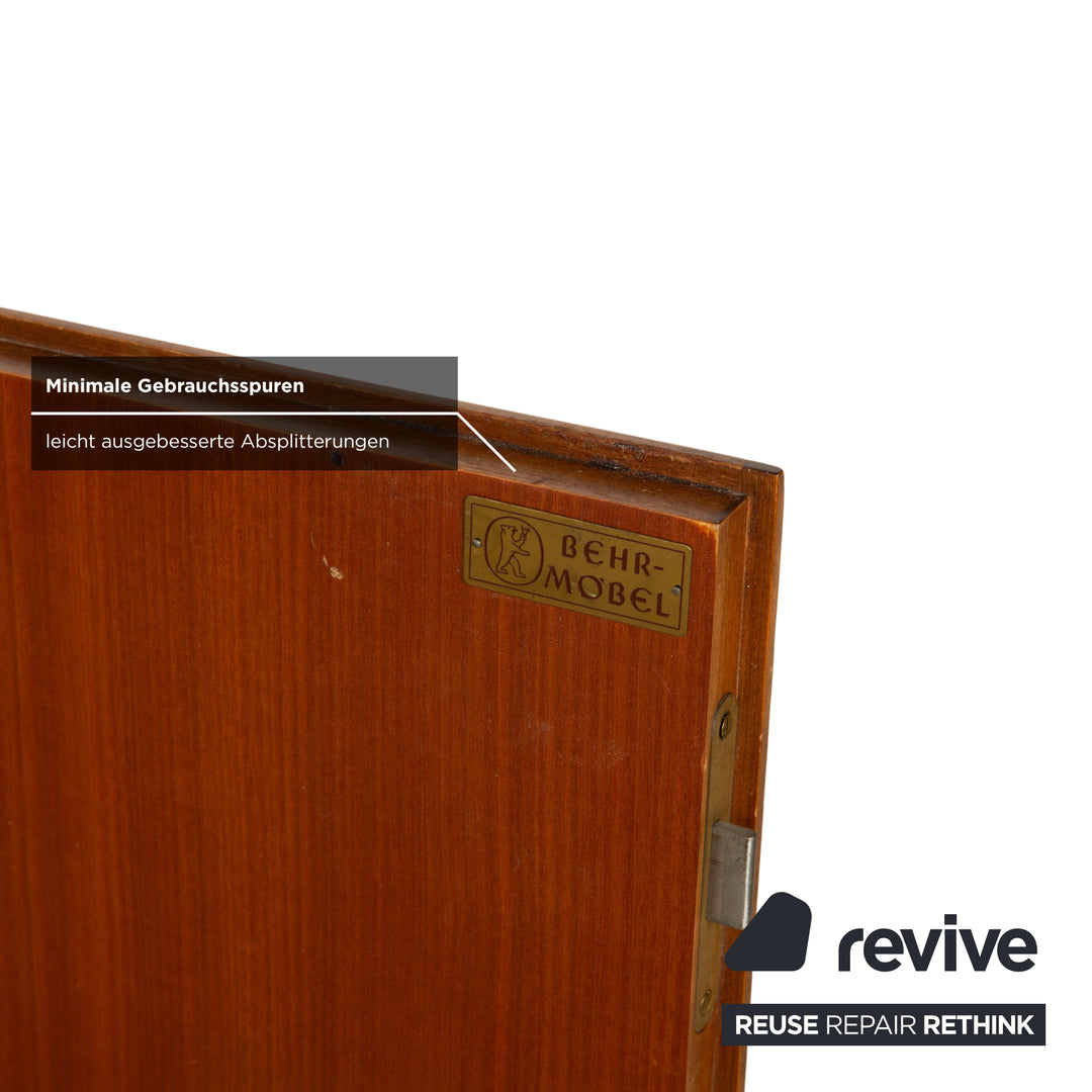 Behr Holz Sideboard Braun Mid-Century