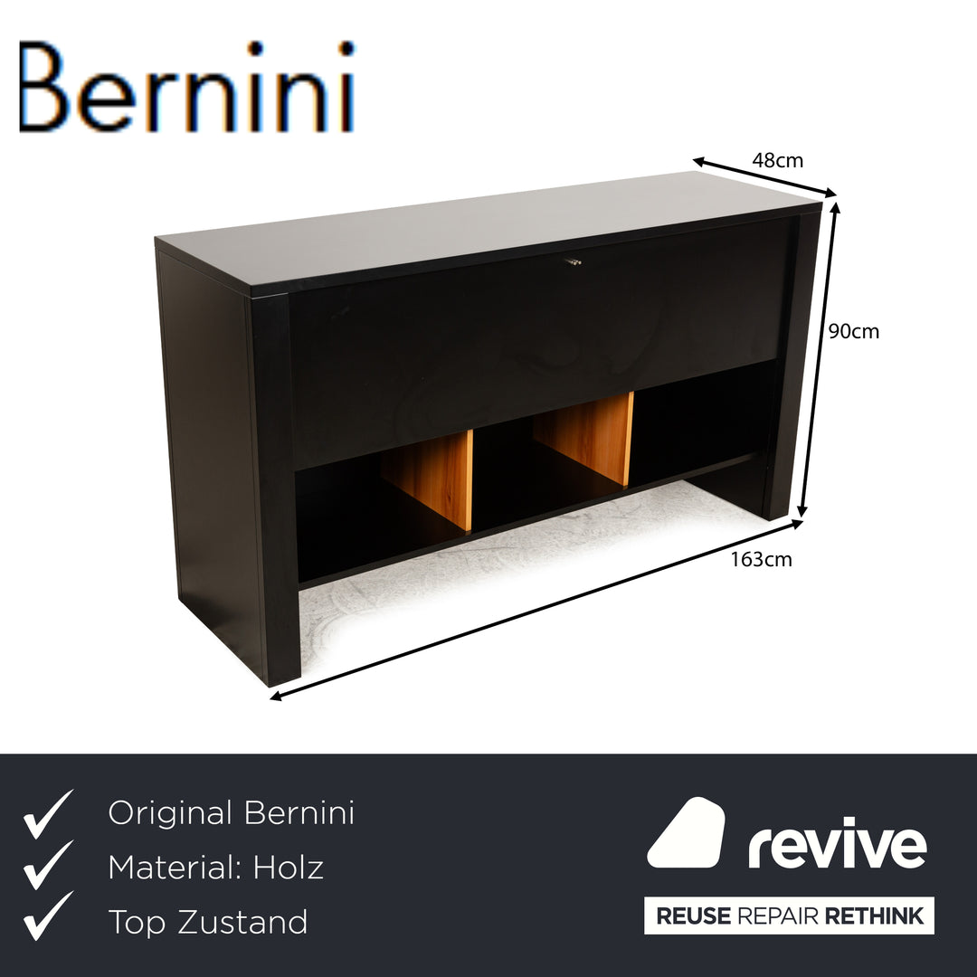 Buffet en bois Bernini noir