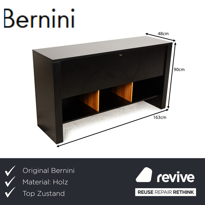 Buffet en bois Bernini noir
