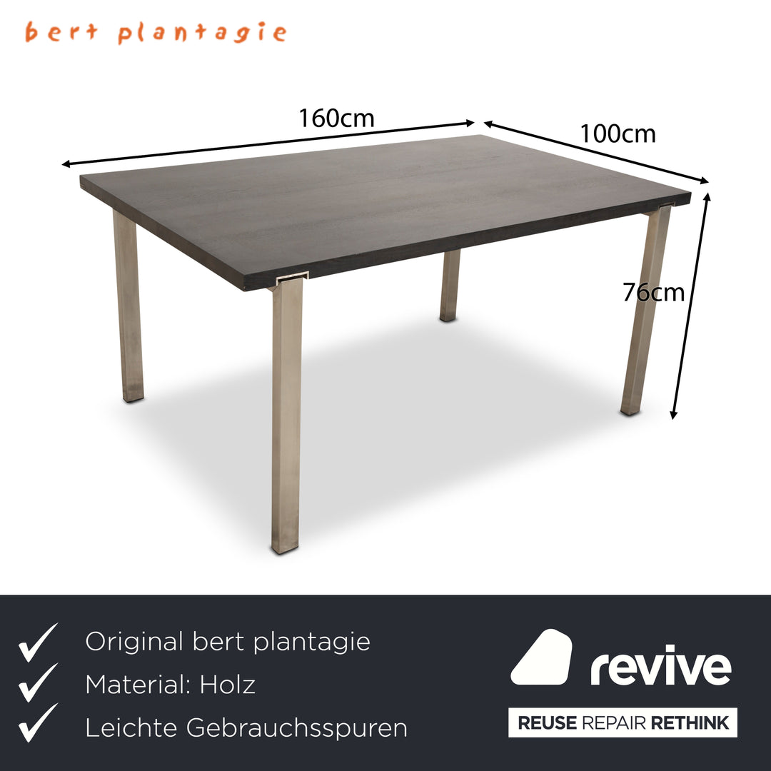 bert plantagie Holz Esstisch Dunkelbraun