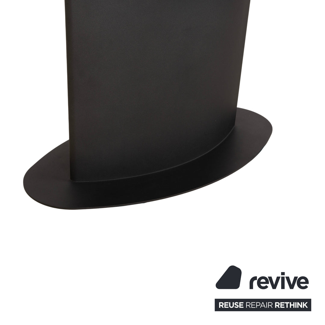 bert plantagie Plato Holz MDF Esstisch Grau Esszimmer HPL Steinoptik Metallsockel