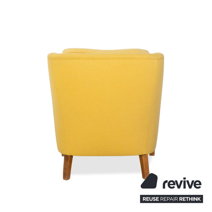 Tissu Bielefeld Workshops 2x Fauteuil Jaune