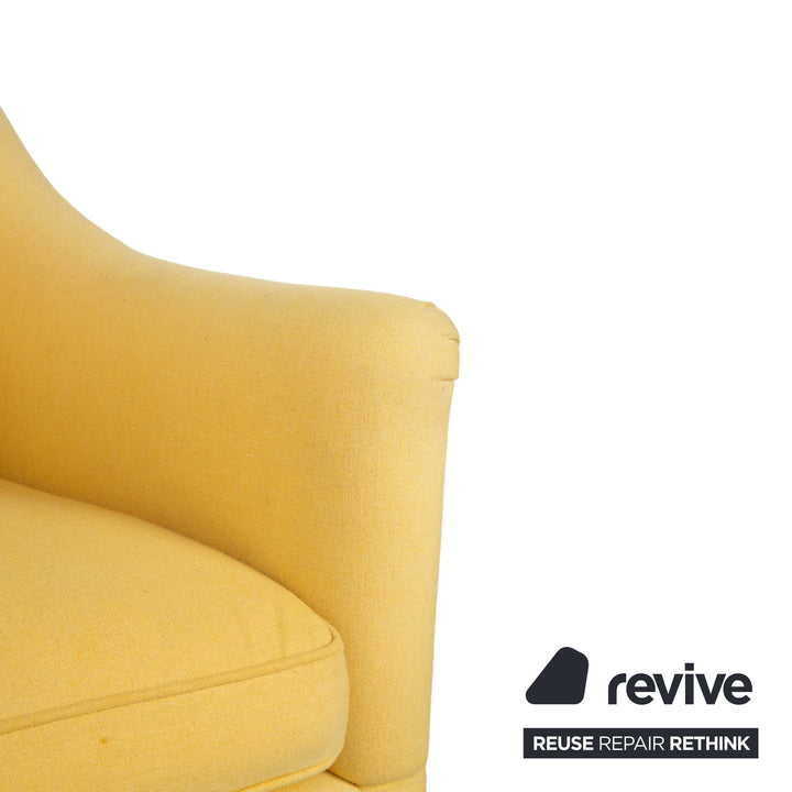 Tissu Bielefeld Workshops 2x Fauteuil Jaune