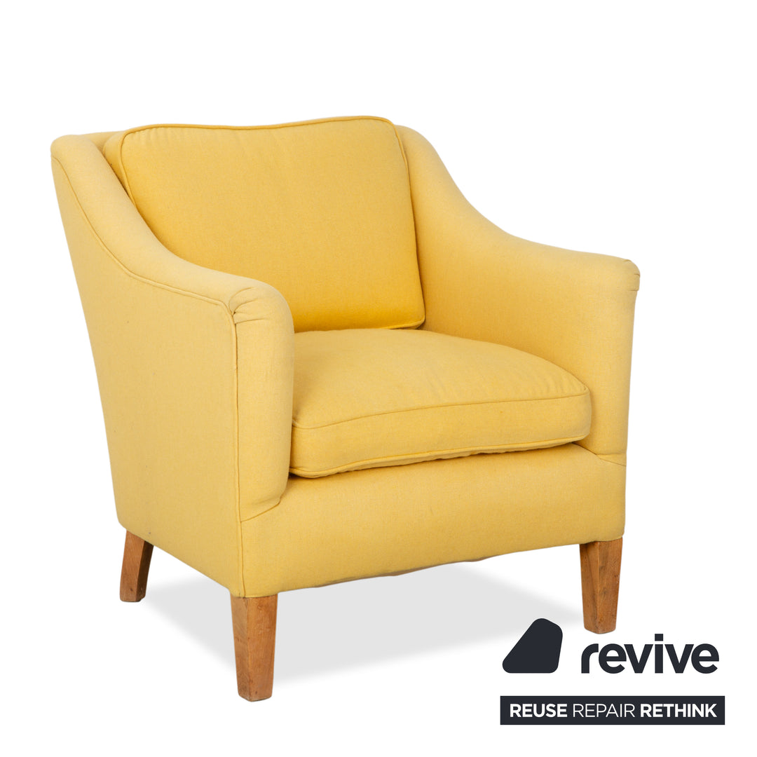 Tissu Bielefeld Workshops 2x Fauteuil Jaune