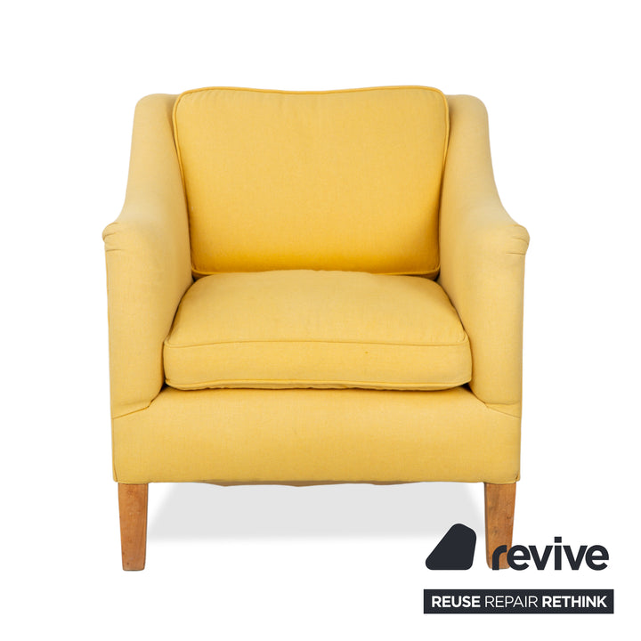 Tissu Bielefeld Workshops 2x Fauteuil Jaune