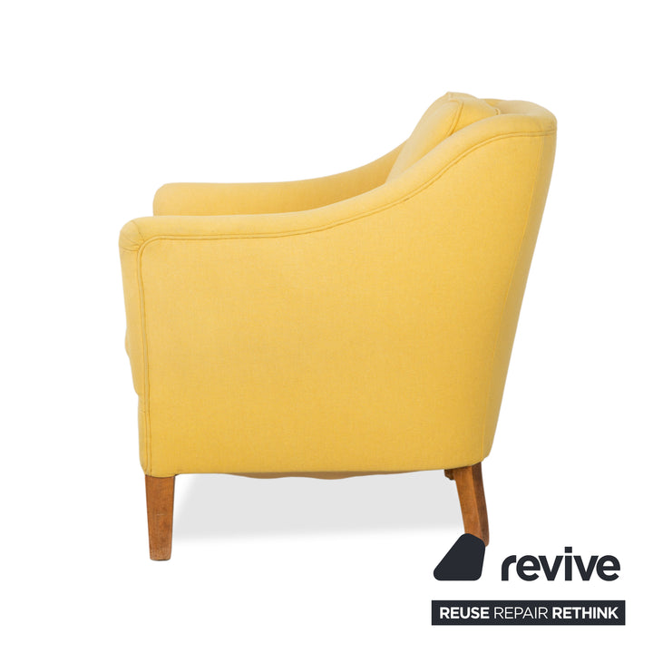 Tissu Bielefeld Workshops 2x Fauteuil Jaune