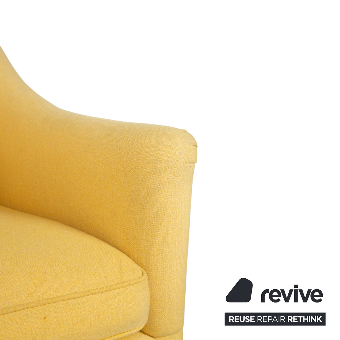 Bielefeld Workshops Fabric 2x Armchair Yellow