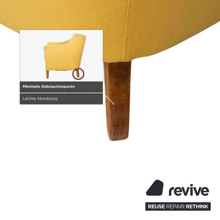 Bielefeld Workshops Fabric 2x Armchair Yellow