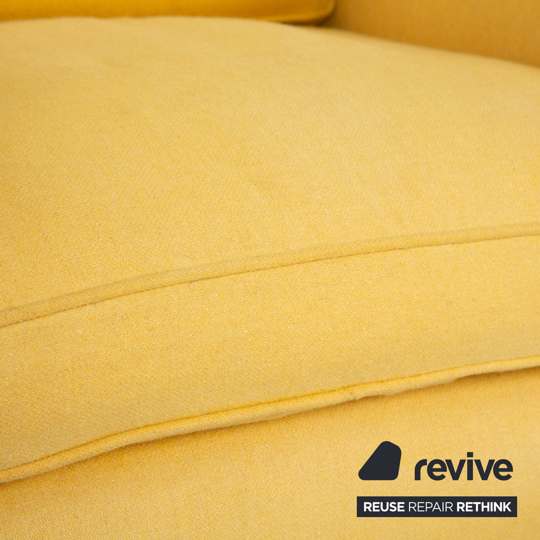 Tissu Bielefeld Workshops 2x Fauteuil Jaune