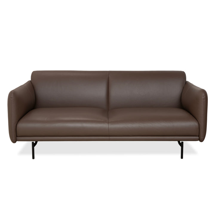 BoConcept Berne Leder Dreisitzer Braun Taupe Sofa Couch