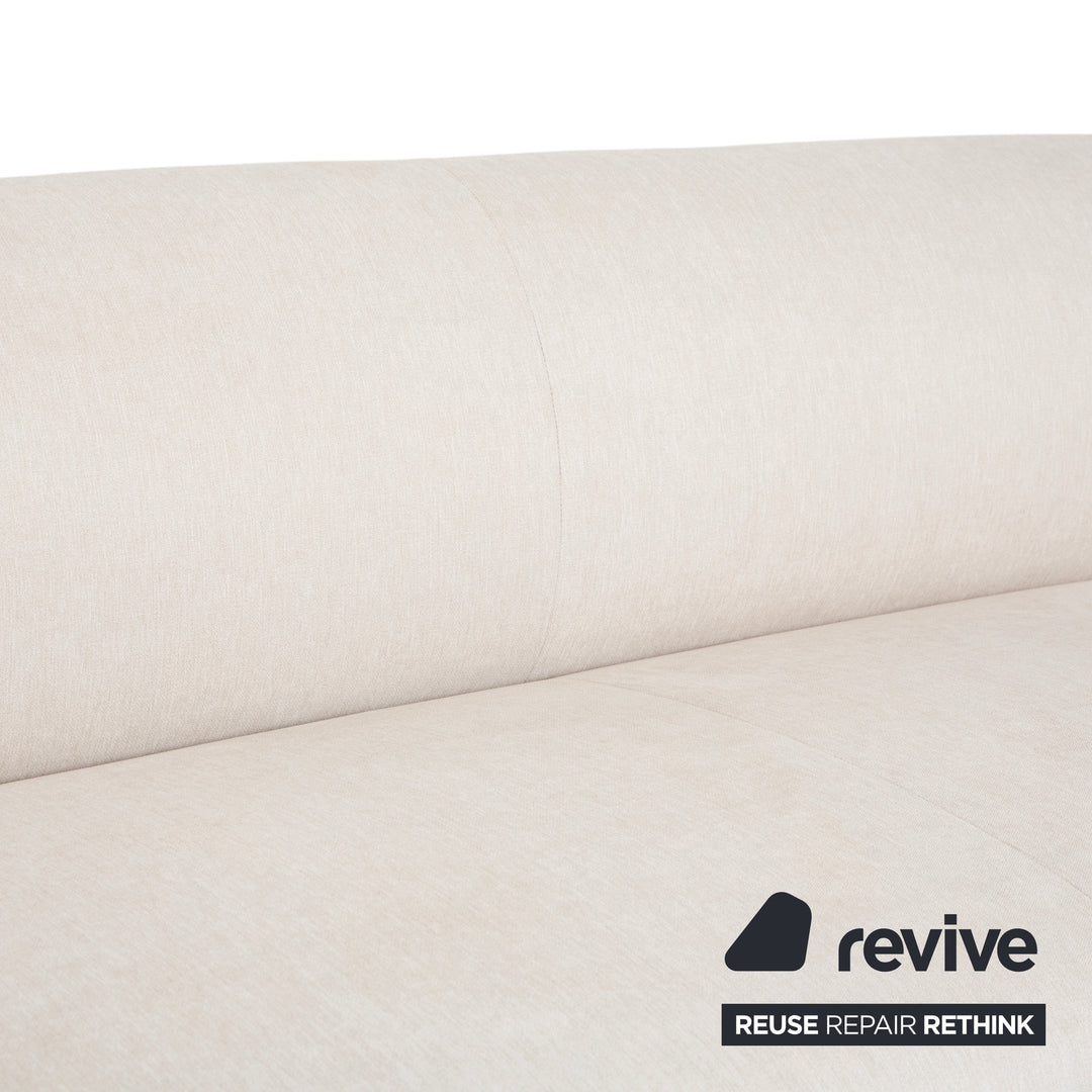 BoConcept Bolzano Stoff Dreisitzer Creme Sofa Couch