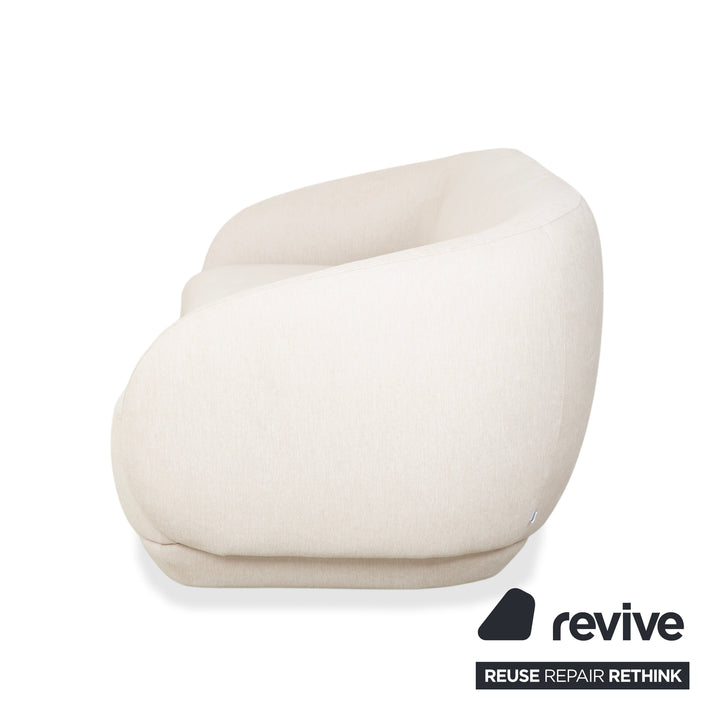 BoConcept Bolzano Stoff Dreisitzer Creme Sofa Couch