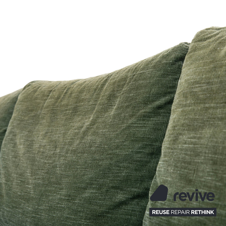 BoConcept Carlton Stoff Dreisitzer Grün Moos Sofa Couch