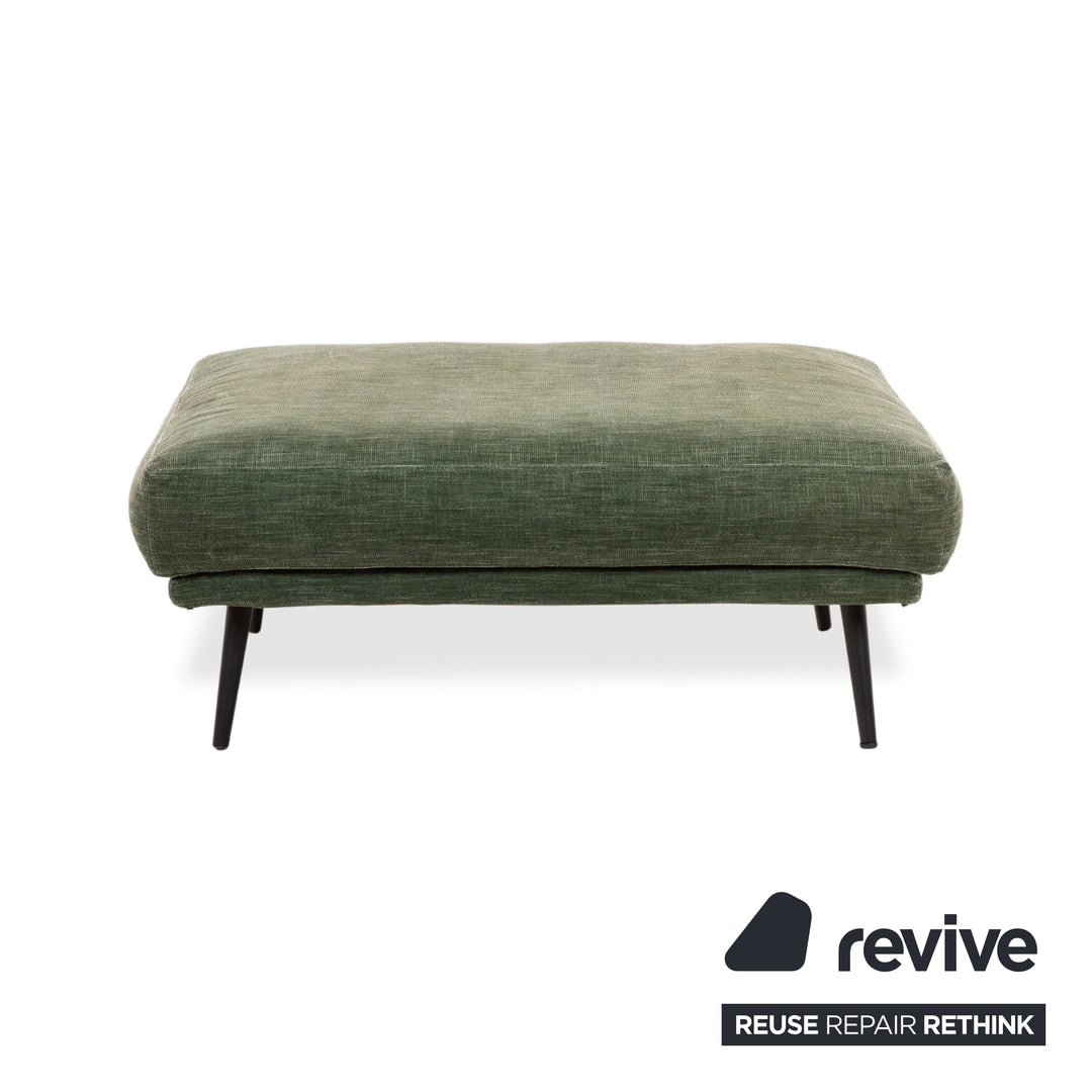 BoConcept Carlton Stoff Hocker Grün Moos