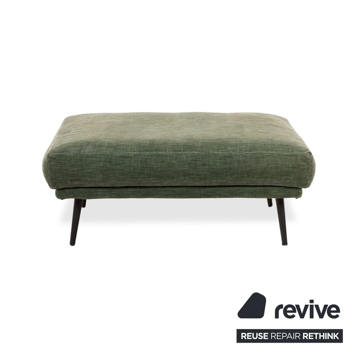 BoConcept Carlton Stoff Hocker Grün Moos