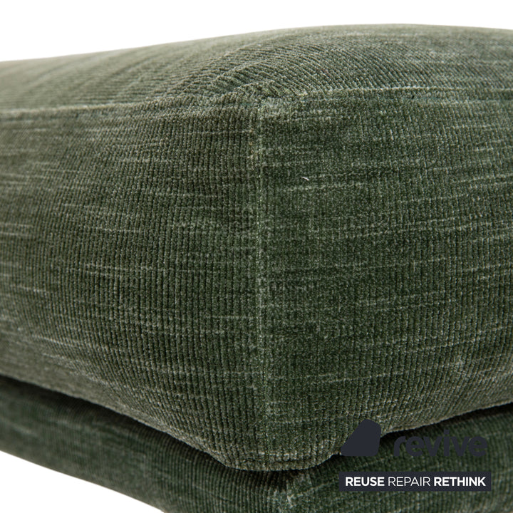 BoConcept Carlton Stoff Hocker Grün Moos