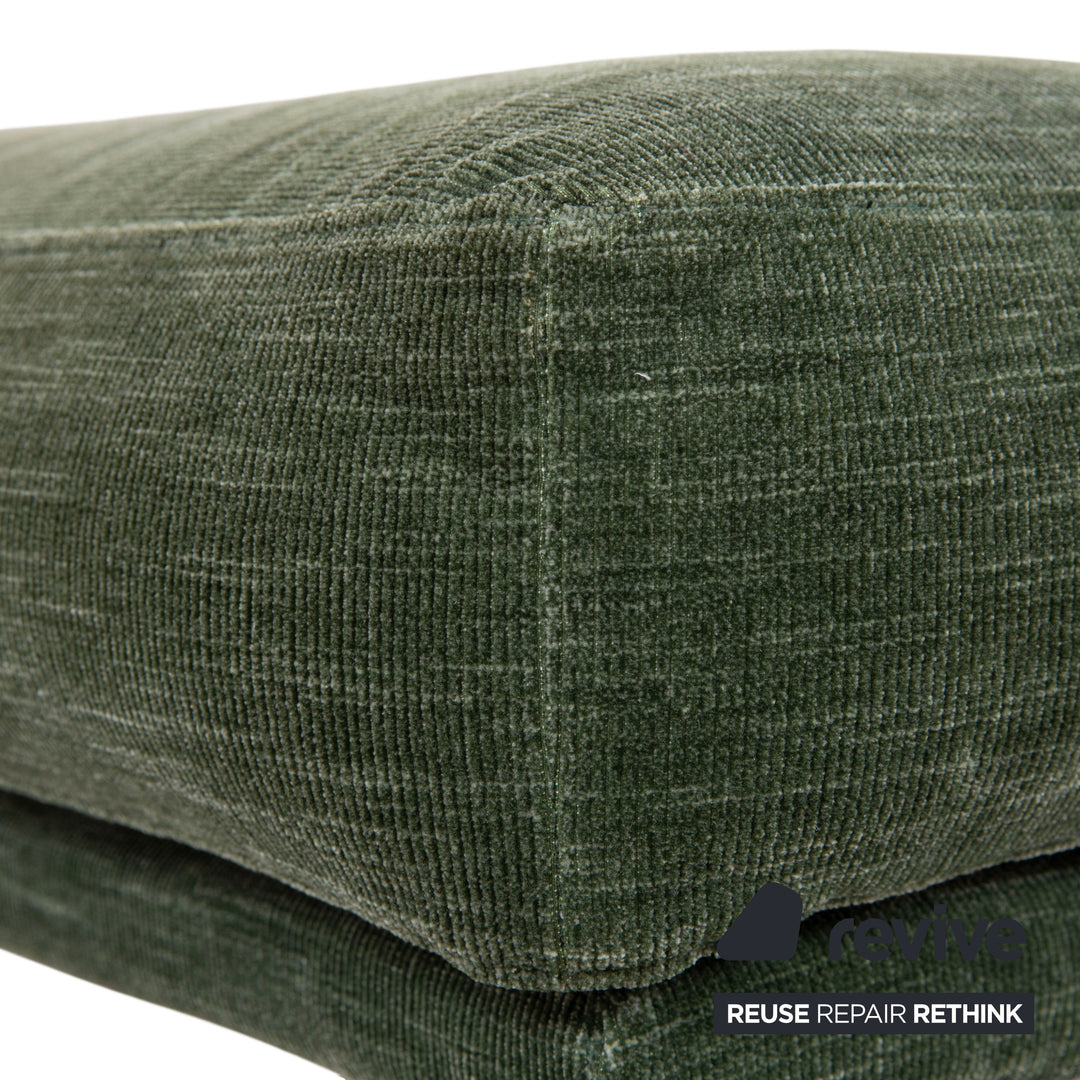 BoConcept Carlton Stoff Hocker Grün Moos