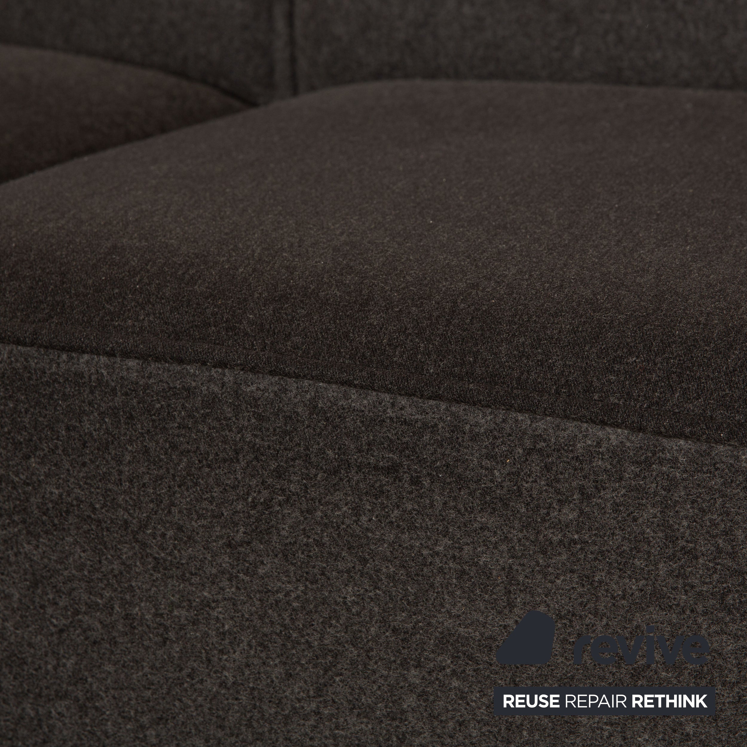 BoConcept Carmo fabric corner sofa anthracite chaise longue right & left sofa couch