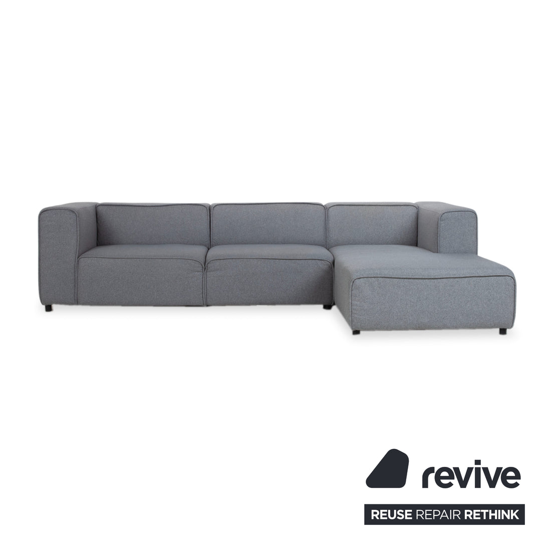 BoConcept Carmo Stoff Ecksofa Grau Sofa Couch
